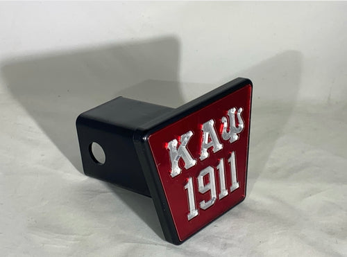 KAP 1911 Hitch- Red Background Mirror Letters image 0
