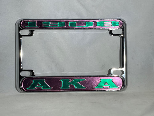 1908 AKA BACKGROUND PINK GREEN LETTERS-MCF image 0