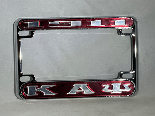 1911 KAPPA ALPHA PSI   RED BACKGROUND MIRROR LETTERS-MCF image 0
